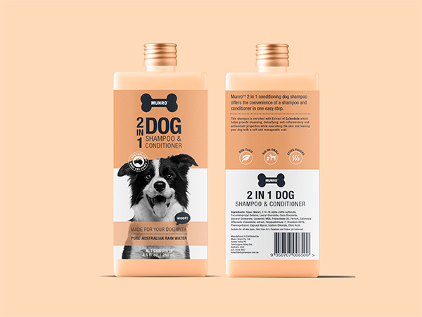 BONE-A-FIDE - Dog Shampoo Packaging Design