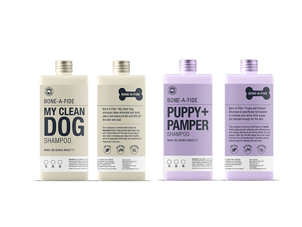 BONE-A-FIDE - Dog Shampoo Packaging Design