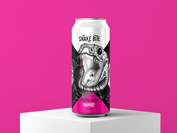 SNAKE BITE - Drink Packaging Design