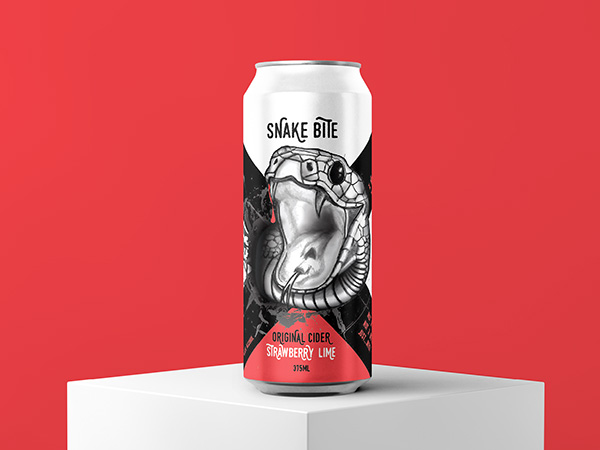 SNAKE BITE - Drink Packaging Design