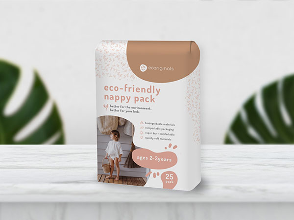 Baby Wipes and Nappy Packaging Design, Baby Wipes and Nappy Branding Design