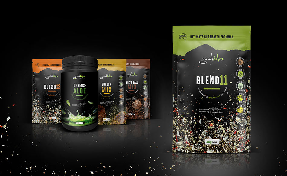 Graphic Design Australia - Metallic Packaging Design