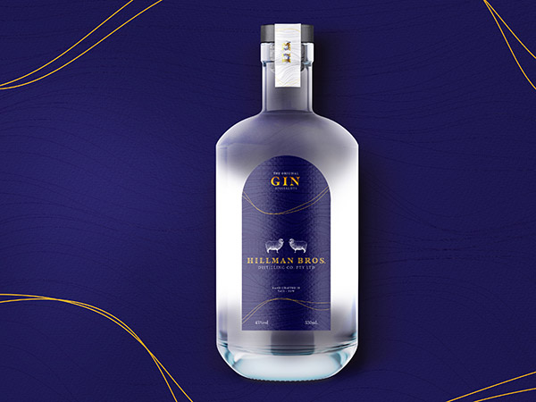 Gin Packaging Design, Gin Branding Design, Gin Label Design