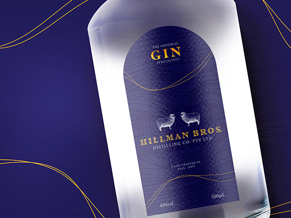 Gin Packaging Design, Gin Branding Design, Gin Label Design