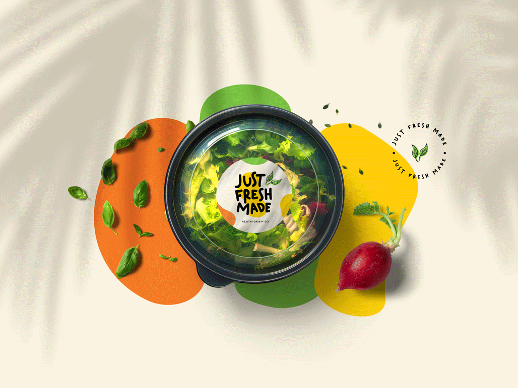Vegetable Packaging Design, Vegetable Packaging Branding, salad Packaging Design, Salad Bowl Packaging Design