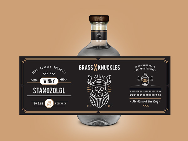 BRASS X KNUCKLES, Medical Packaging Design