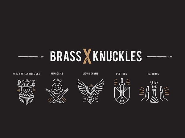 BRASS X KNUCKLES, Medical Packaging Design