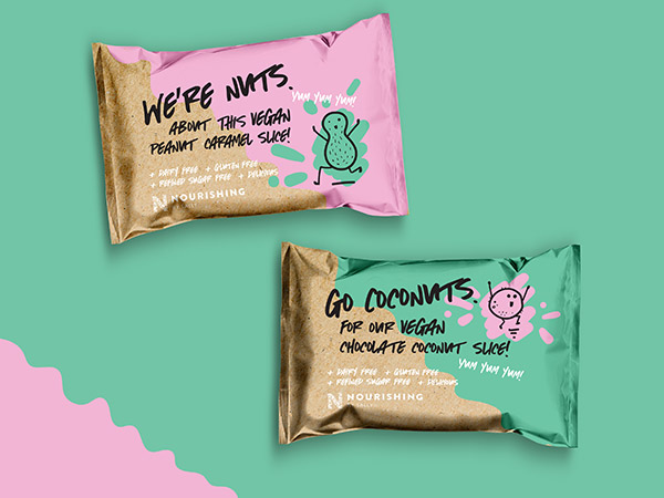 Deserts + Sweets Packaging Designers biodegradable