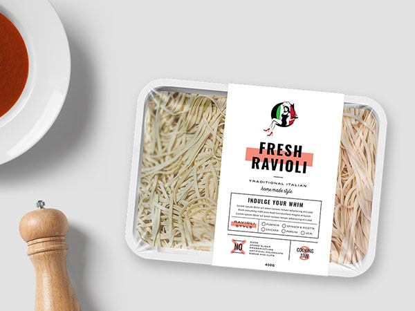 Pasta Packaging Design, Pasta Branding Design