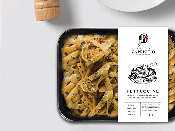 Pasta Packaging Design, Pasta Branding Design