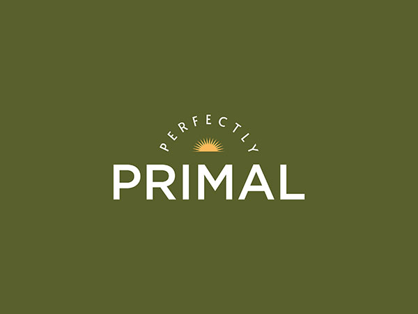 Perfectly Primal Supplements Packaging Design, Supplement Branding Australia, Health and Wellness Package Design, Nutritional Supplements Packaging, Australian Supplement Label Design, Modern Packaging Design