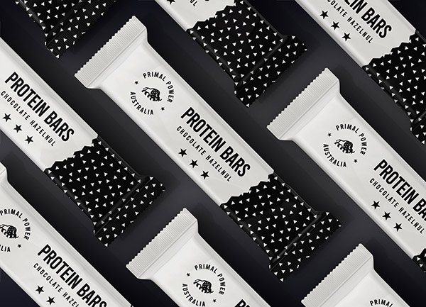 Protein bar packaging design, protein bar branding