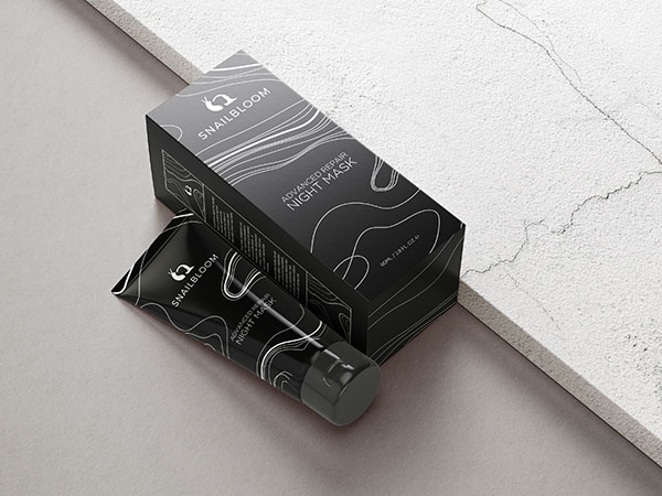 Snail Bloom - Cosmetic Packaging Design