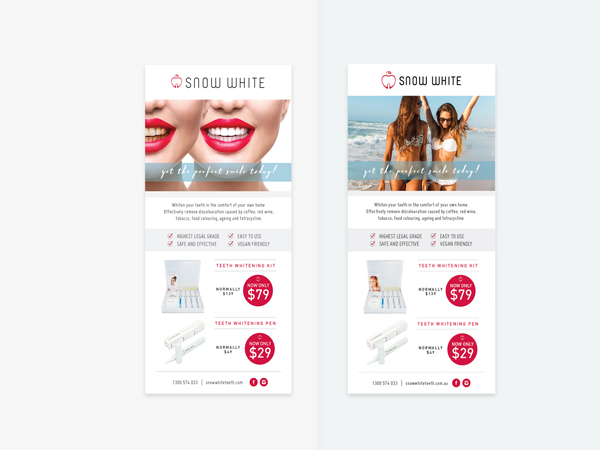 Teeth Whitening Packaging Design - Teeth Whitening Marketing