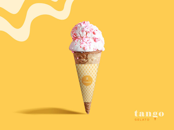 Ice-cream Packaging Design. Gelato Packaging Branding