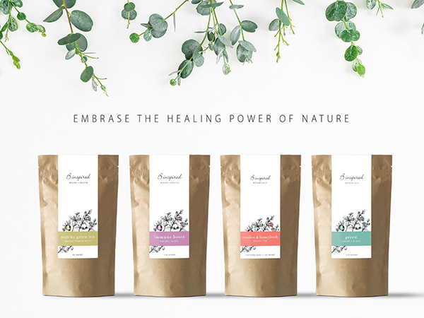 Tea Packaging Design - Tea Label Design