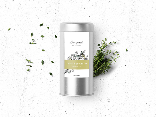 B INSPIRED - Tea Packaging Design