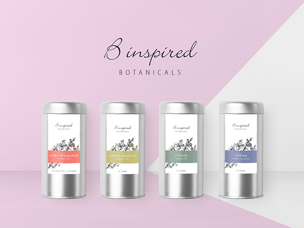 B INSPIRED - Tea Packaging Design