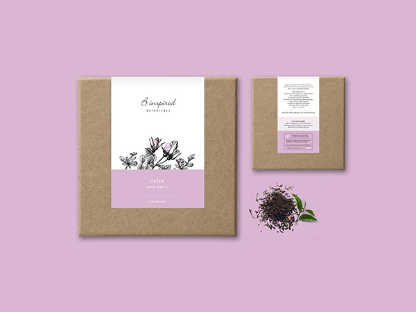 B INSPIRED - Tea Packaging Design