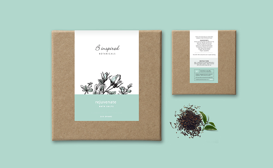 tea Branding Design - tea Product Branding 