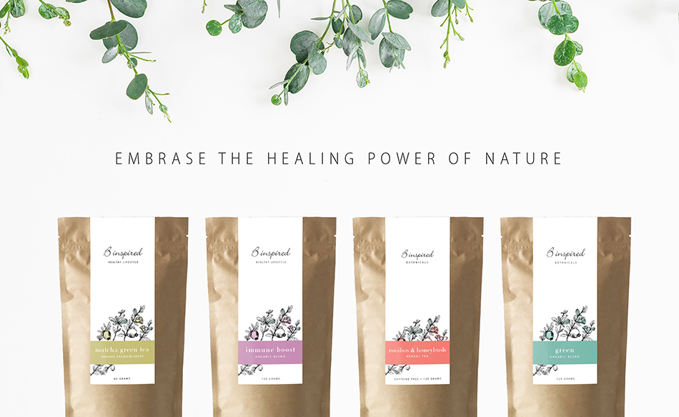 tea Branding Design - tea Product Packaging Design 