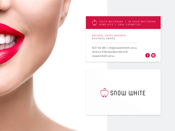 SNOW WHITE - Teeth Whitening Packaging Design