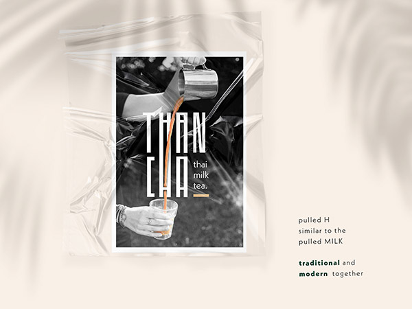 Than Cha - Tea Packaging Design - Milk Tea Packaging
