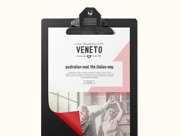 VENTO VEAL - Green Mountain Meats Veal Packaging Design