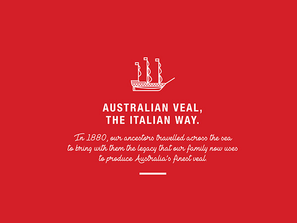 VENTO VEAL - Green Mountain Meats Veal Packaging Design