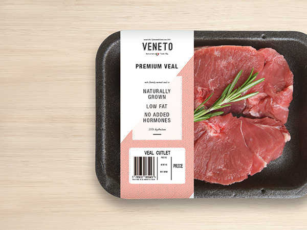 VENTO VEAL - Green Mountain Meats Veal Packaging Design